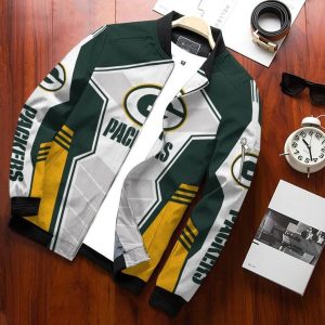 Green Bay Packers Bomber Jacket 3D Personalized For Fans 344