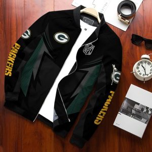 Green Bay Packers Bomber Jacket 3D Personalized For Fans 442