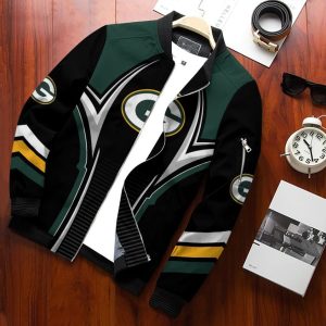 Green Bay Packers Bomber Jacket 3D Personalized For Fans 606