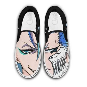 Grimmjow Slip On Shoes Custom Anime Bleach Shoes