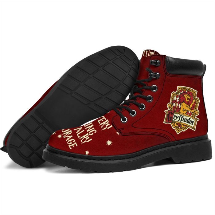 Harry Potter Gryffindor Timbs Boots Custom Shoes For Fan