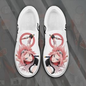 Haruno Sakura Slip On Shoes Custom Anime Shoes PN12
