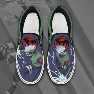 Hatake Kakashi Slip On Shoes Canvas Custom Anime Shoes