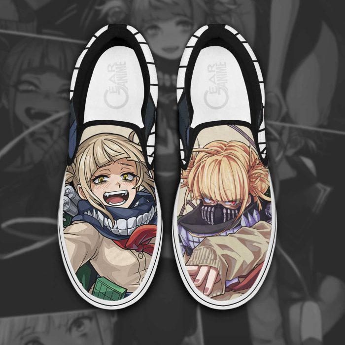 Himiko Toga Slip On Shoes My Hero Academia Custom Anime Shoes