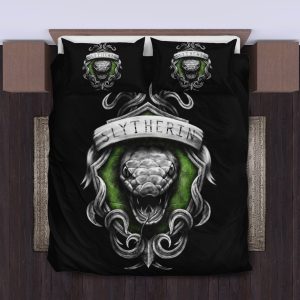 Hogwarts House Banners Bedding Set Duvet Cover Pillowcase