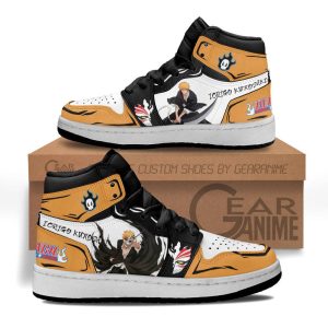 Ichigo Kurosaki Kids Sneakers Custom Anime Bleach Kids Jordan 1 Shoes