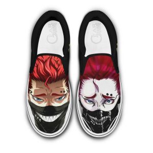 Ideale Zora Slip On Shoes Custom Anime Black Clover Shoes