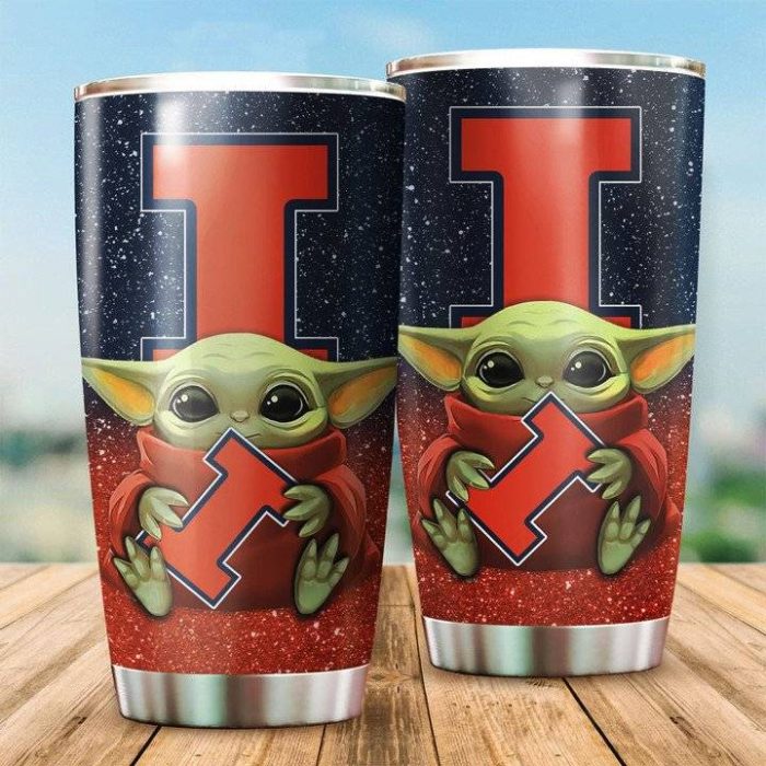 Illinois Fighting Illini Yoda Tumbler TB0790