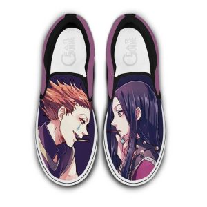 Illumi & Hisoka Slip On Shoes Custom Anime Hunter x Hunter Shoes