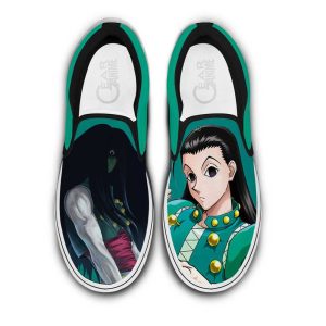 Illumi Zoldyck Slip On Shoes Custom Anime Hunter x Hunter Shoes