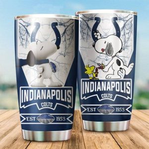 Indianapolis Colts Tumbler Snoopy NFL TB0909