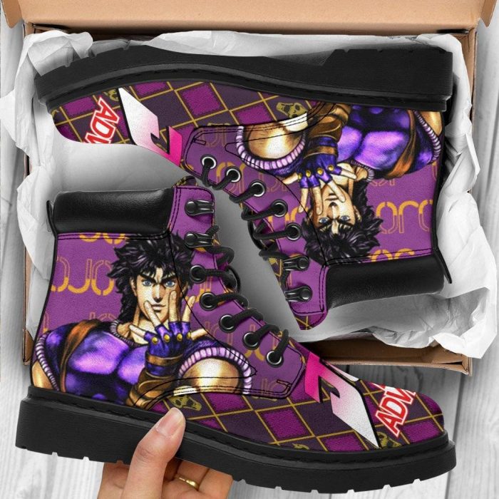 Joseph Joestar Boots JoJo's Bizarre Adventure Shoes Fan TT03