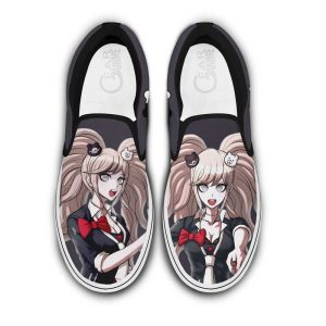 Junko Enoshima Slip On Shoes Custom Anime Danganronpa Shoes