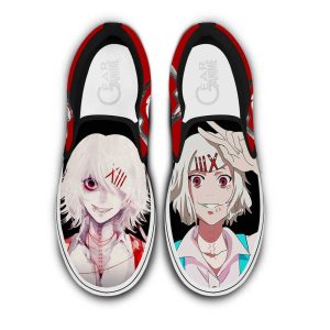 Juuzou Suzuya Slip On Shoes Custom Anime Tokyo Ghoul Shoes