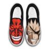 Kenpachi Zaraki Bankai Slip On Shoes Custom Anime Bleach Shoes