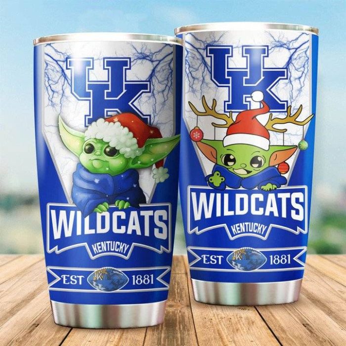 Kentucky Wildcats Tumbler Baby Yoda NCAA TB0716