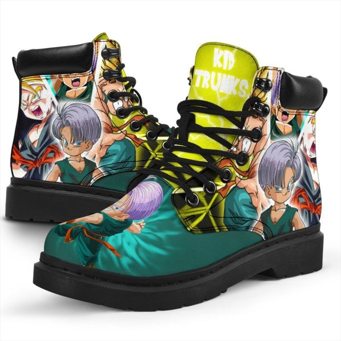 Kid Trunk Dragon Ball Boots Shoes Custom Anime Fan TT20