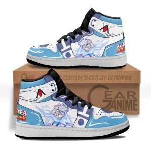 Killua Zoldyck Kids Sneakers Custom Anime Hunter X Hunter Kids Jordan 1 Shoes