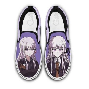 Kyoko Kirigiri Slip On Shoes Custom Anime Danganronpa Shoes