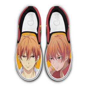 Kyou Souma Slip On Shoes Custom Anime Fruit Basket Shoes