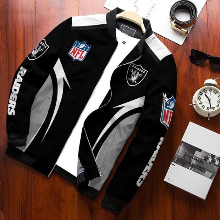 Las Vegas Raiders Bomber Jacket 3D Personalized For Fans 172