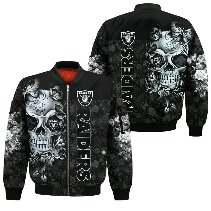 Las Vegas Raiders Bomber Jacket 3D Personalized For Fans 18