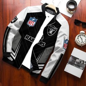 Las Vegas Raiders Bomber Jacket 3D Personalized For Fans 586