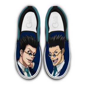 Leorio Slip On Shoes Custom Anime Hunter x Hunter Shoes