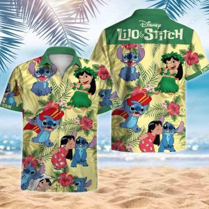 Lilo & Stitch Hawaiian Shirt