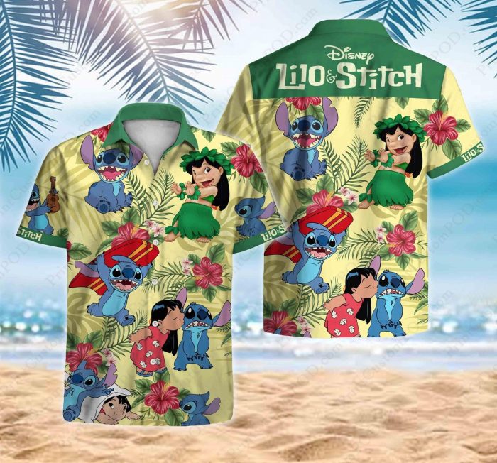 Lilo & Stitch Hawaiian Shirt