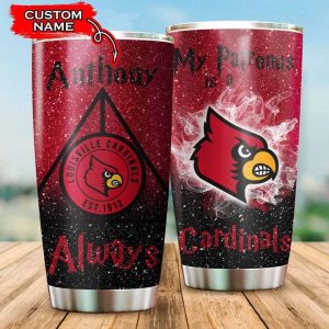 Louisville Cardinals Tumbler Harry Potter NCAA Custom Name TB2666