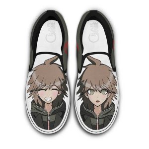 Makoto Naegi Slip On Shoes Custom Anime Danganronpa Shoes