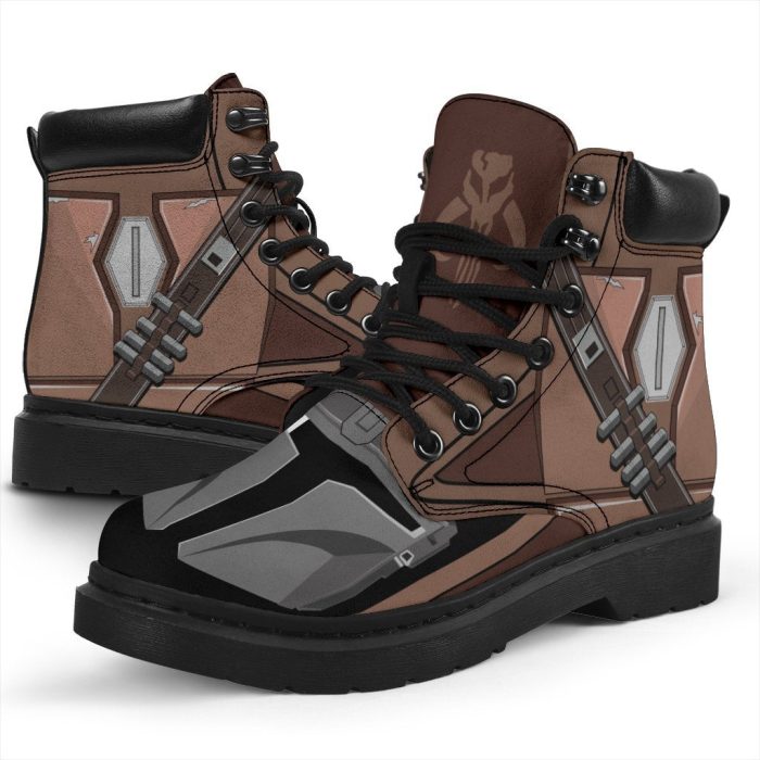 Mandalorian Boots Bounty Hunter Style Fan Gift