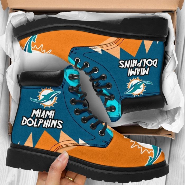 Miami Dolphins Boots Shoes Special Gift For Fan