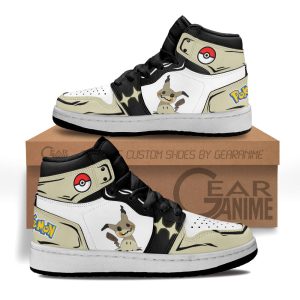 Mimikyu Kids Sneakers Custom Anime Pokemon Kids Jordan 1 Shoes