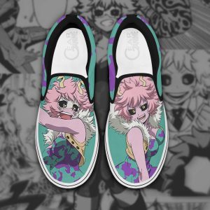 Mina Ashido Slip On Shoes My Hero Academia Custom Anime Shoes