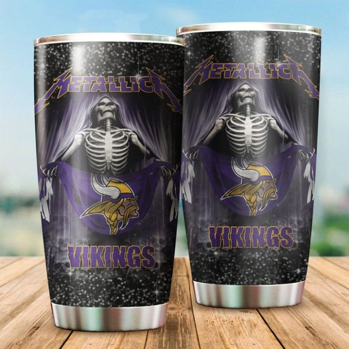 Minnesota Vikings Tumbler Mtlc NFL TB2821