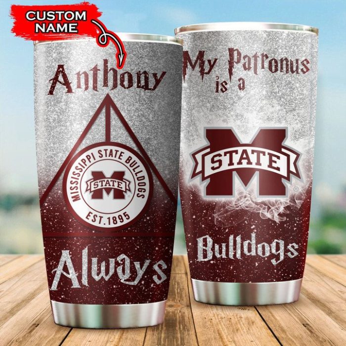 Mississippi State Bulldogs Tumbler Harry Potter NCAA Custom Name TB2704