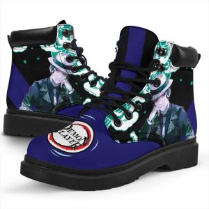 Muzan Boots Shoes Demon Slayer Anime Fan Gift TT12