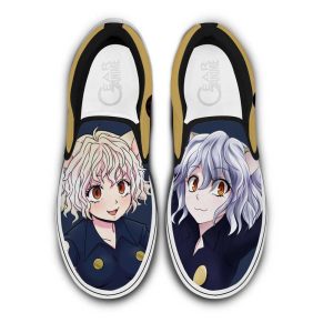 Neferpitou Slip On Shoes Custom Anime Hunter x Hunter Shoes