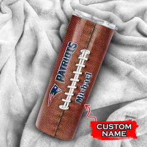 New England Patriots Custom Name Straight Tumbler S TB2420