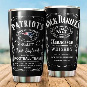 New England Patriots Jack Daniel'S Tumbler TB1634
