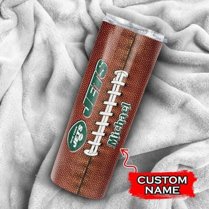 New York Jets Custom Name Straight Tumbler S TB2422