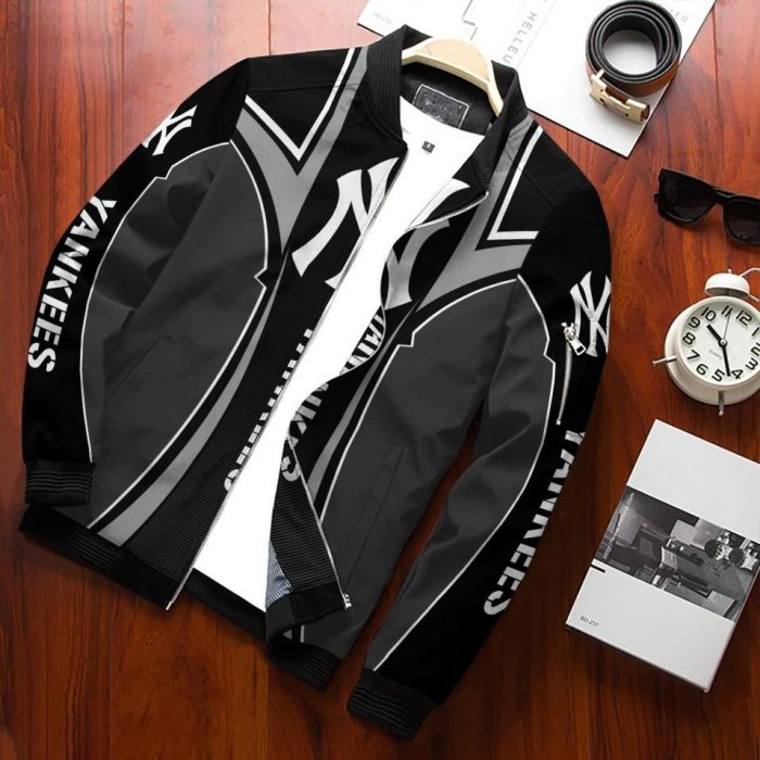 New York Yankees Bomber Jacket 3D Personalized For Fans 568