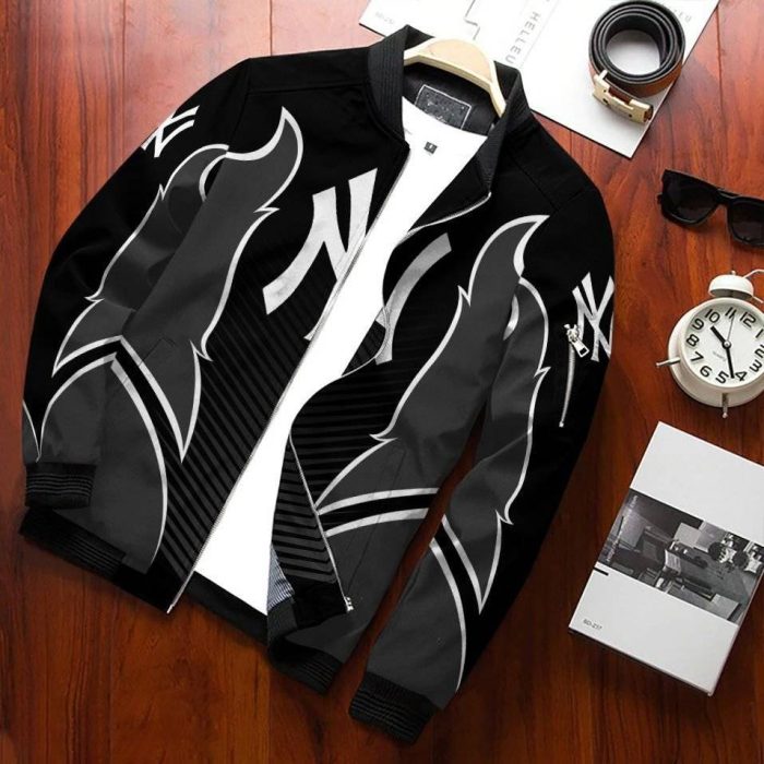 New York Yankees Bomber Jacket 3D Personalized For Fans 617