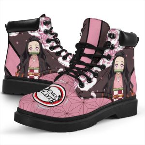 Nezuko Boots Shoes Demon Slayer Anime Fan Gift TT12