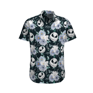 Nightmare Before Christmas Hawaiian Shirt - Jack Skellington Hawaii Shirt - HW005