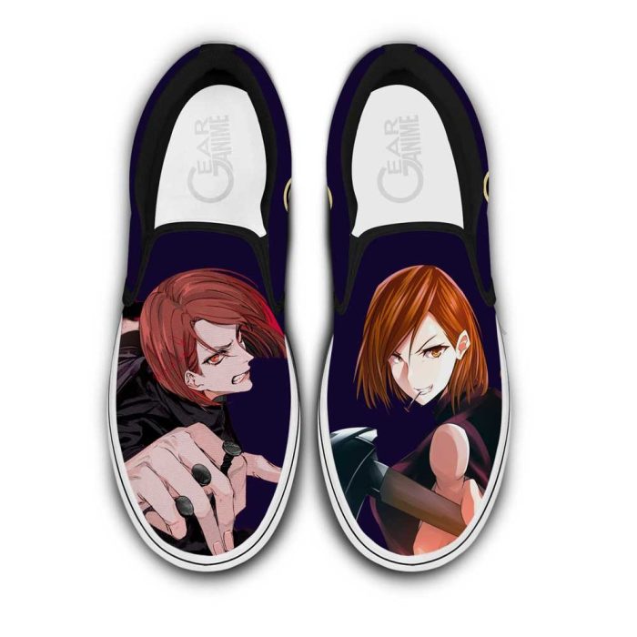 Nobara Kugisaki Slip On Shoes Custom Anime Jujutsu Kaisen Shoes