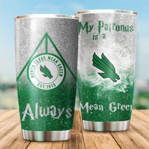 North Texas Mean Green Tumbler Harry Potter NCAA TB2565