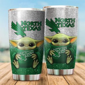 North Texas Mean Green Yoda Tumbler TB0458